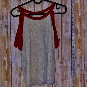 Cold shoulder T-shirt